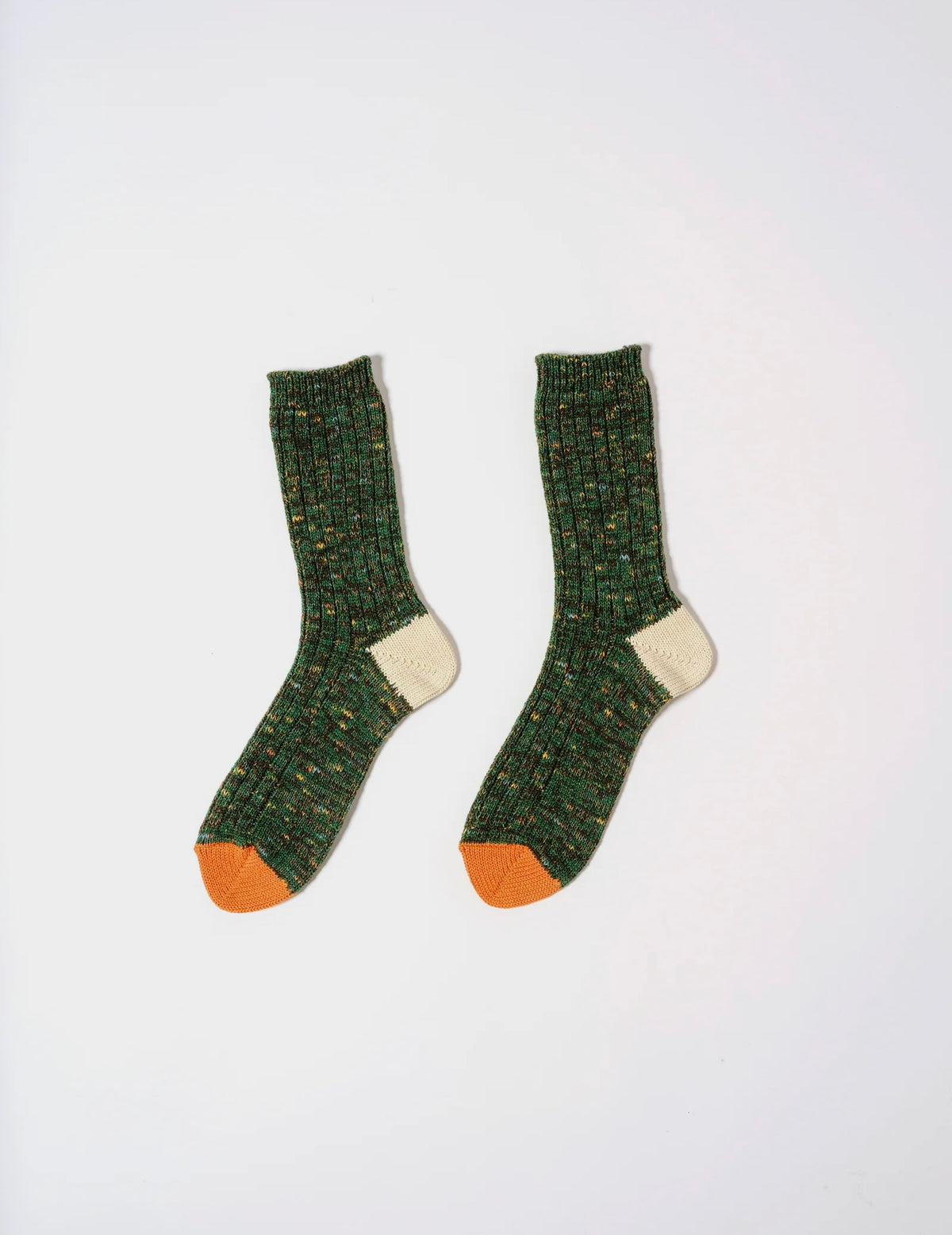 DEGEN: Wool Crew Socks: Thicket