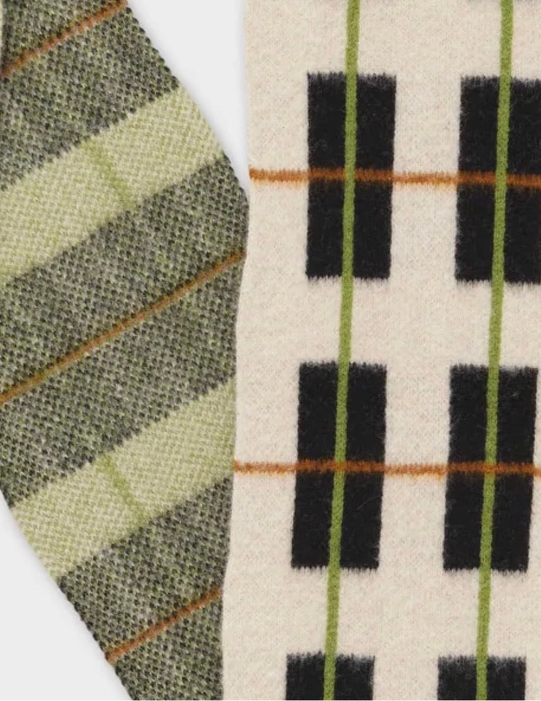 Brushed Tartan Scarf
