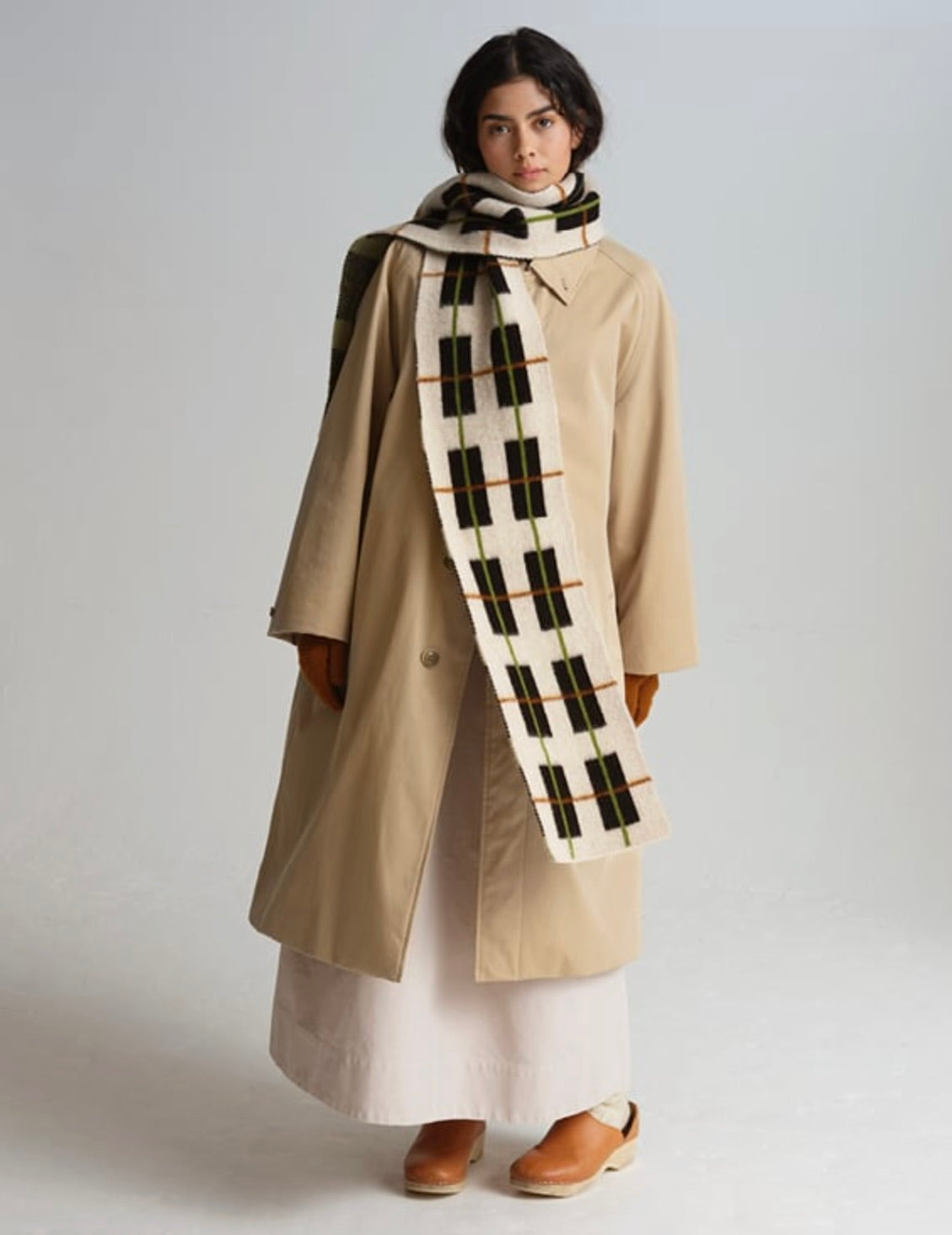 Brushed Tartan Scarf