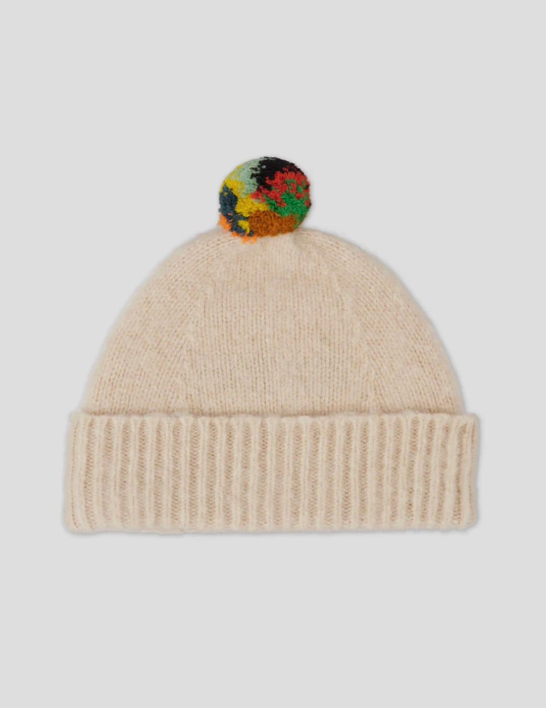 Brushed Plain Hat with PomPom