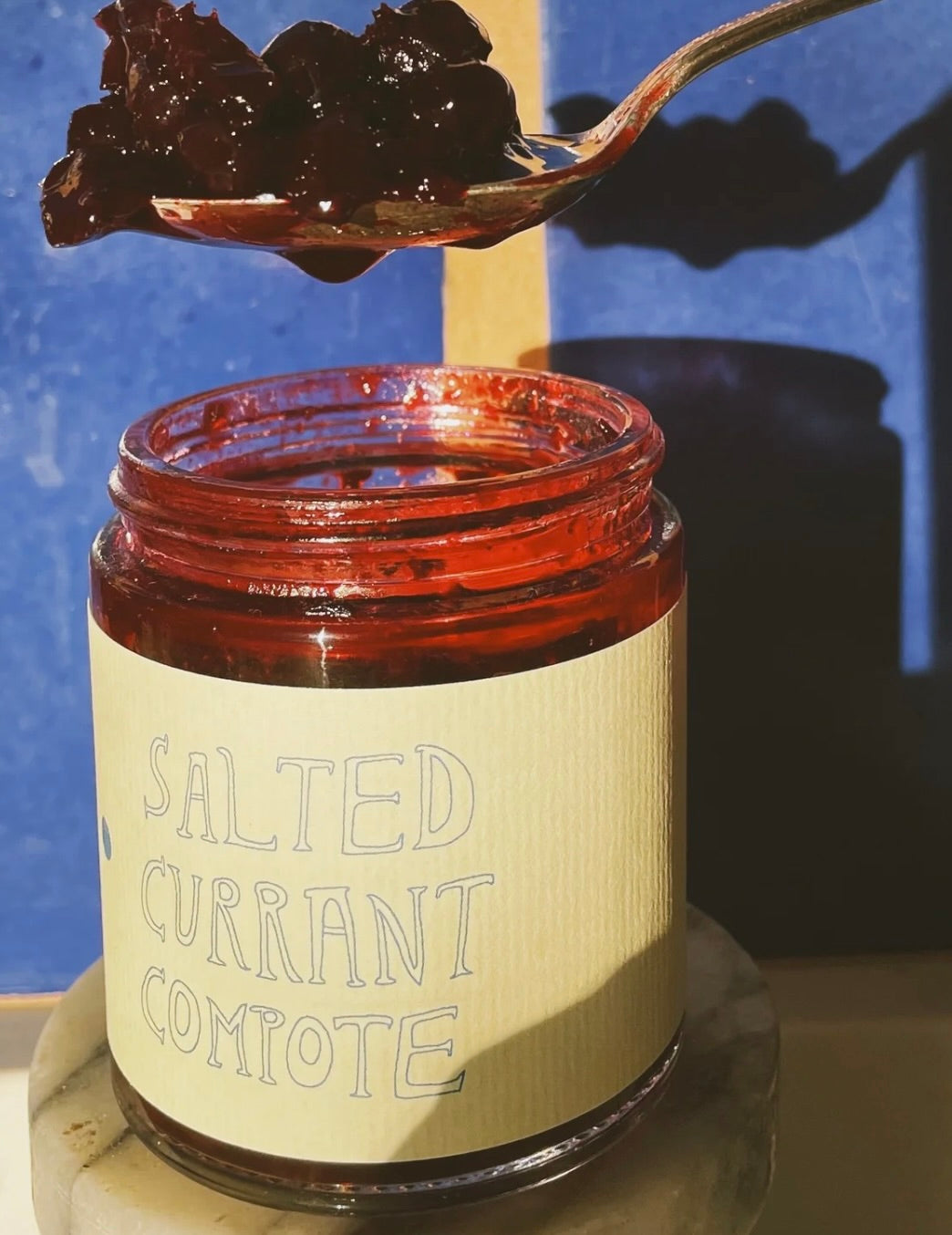 Salted Currant Compote