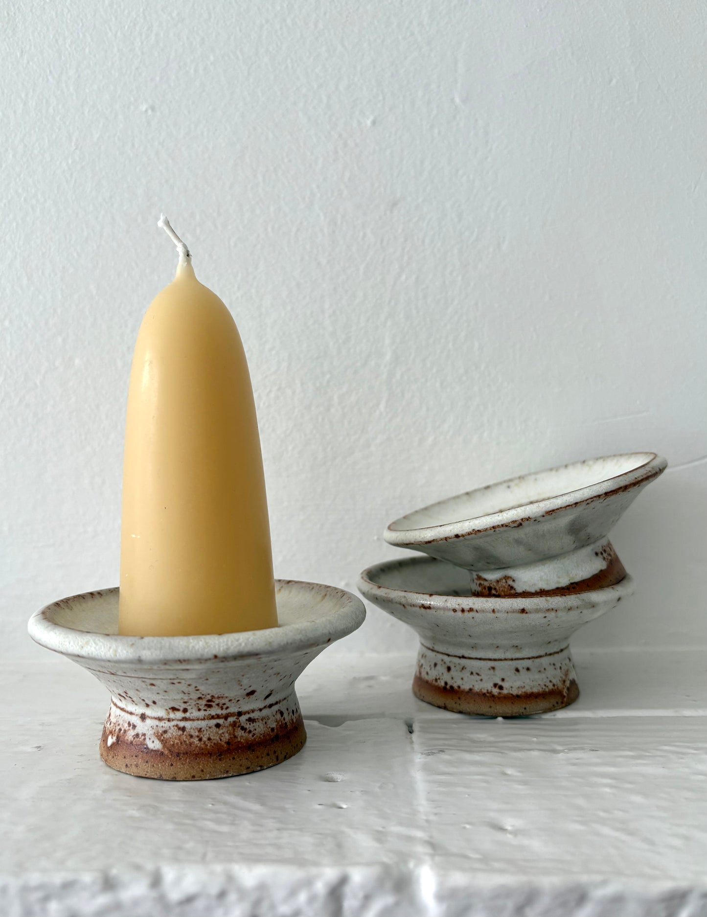 Pod x Pip Hartle Stoneware Candle Holder
