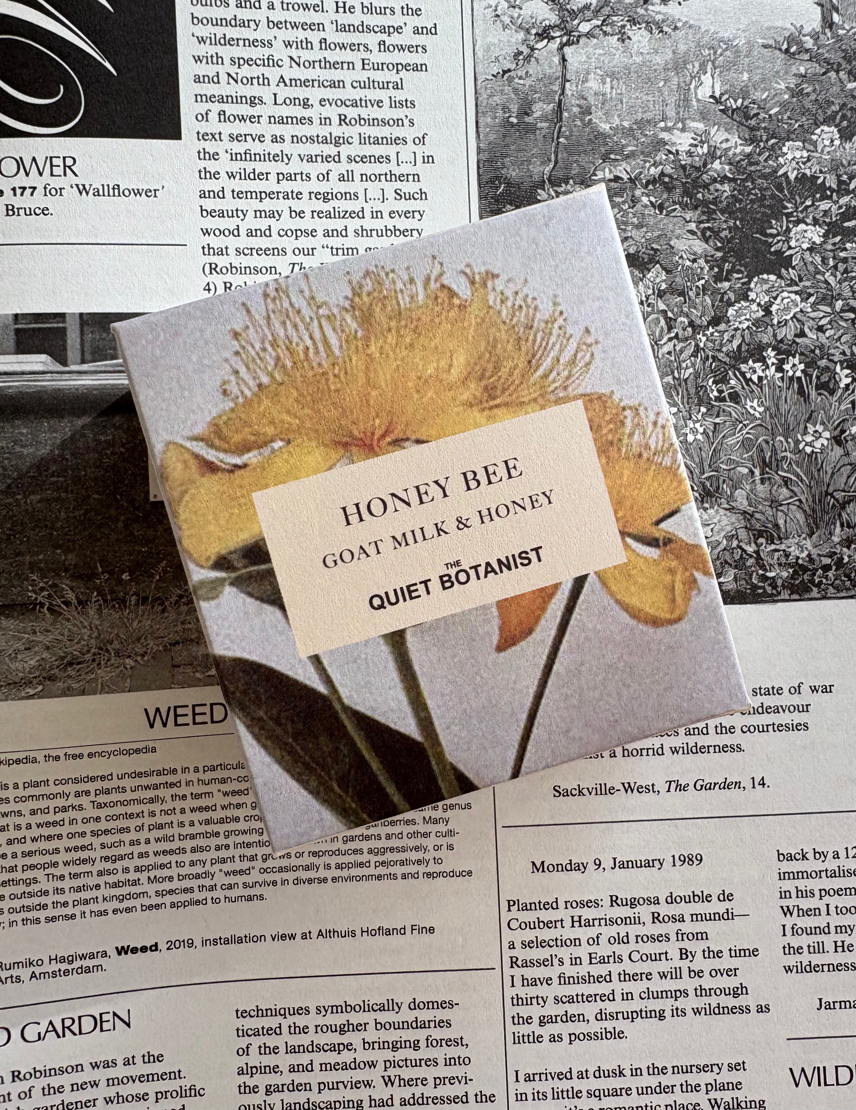 The Quiet Botanist: Bar Soap