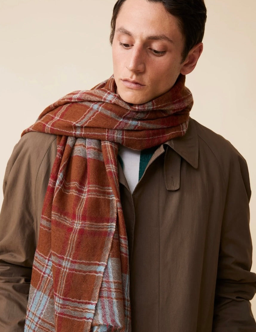 Moismont Wool Scarf: Cumin