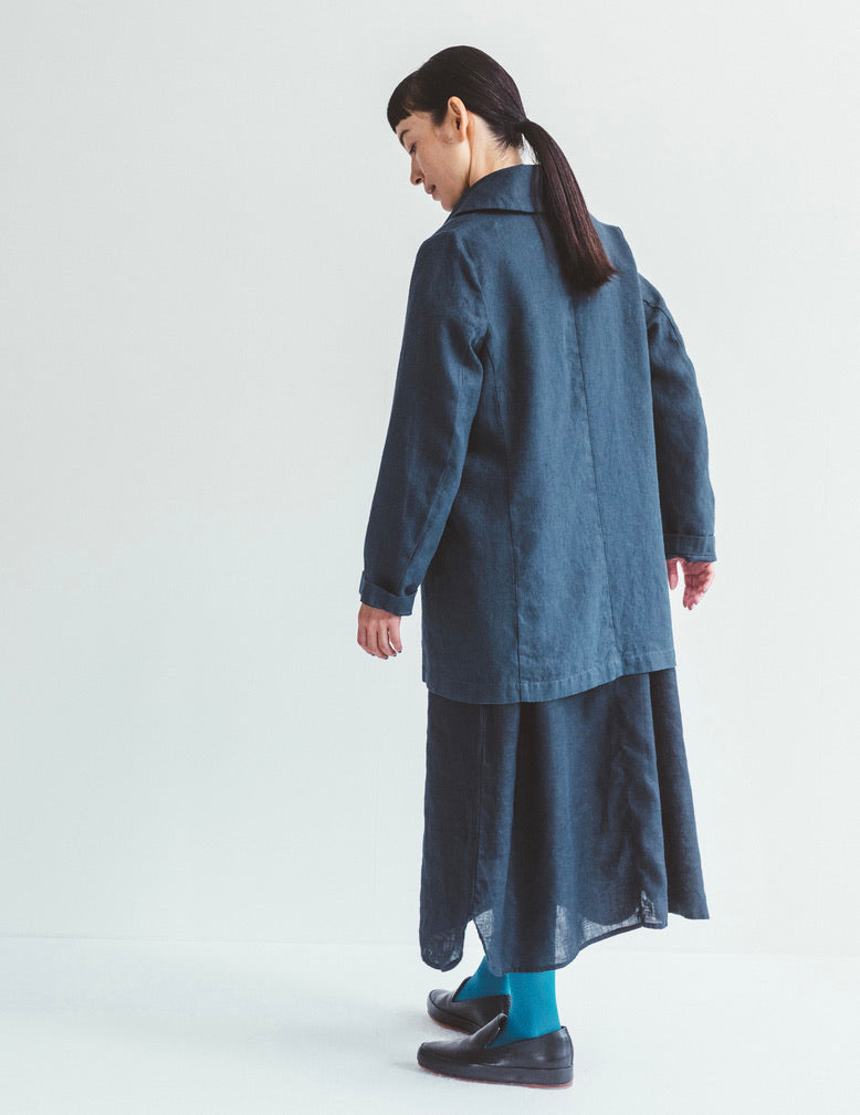 Fog Linen Work: Marike Jacket: Agate