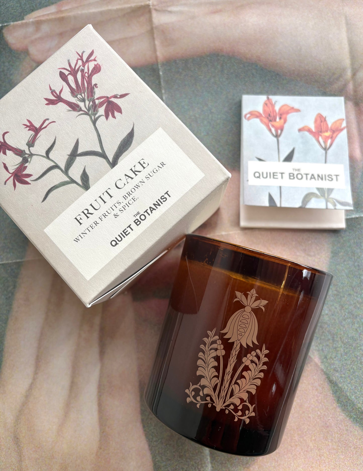 Fruitcake Candle
