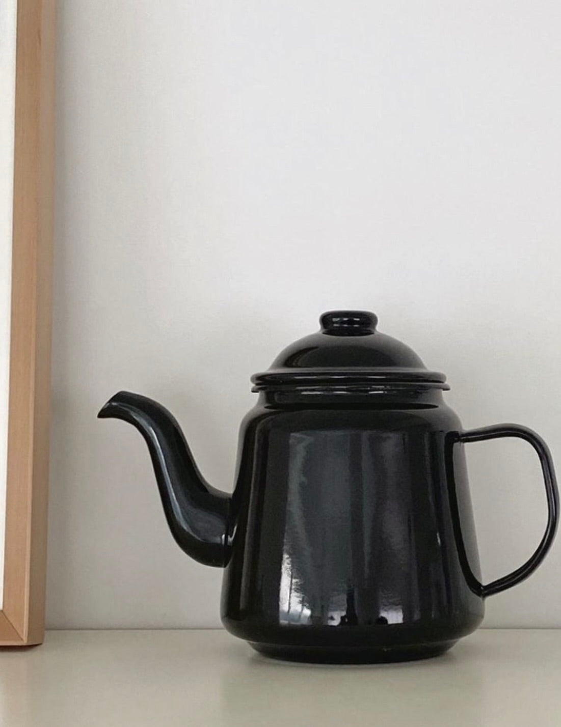 Falcon Enamelware: Teapot: Black