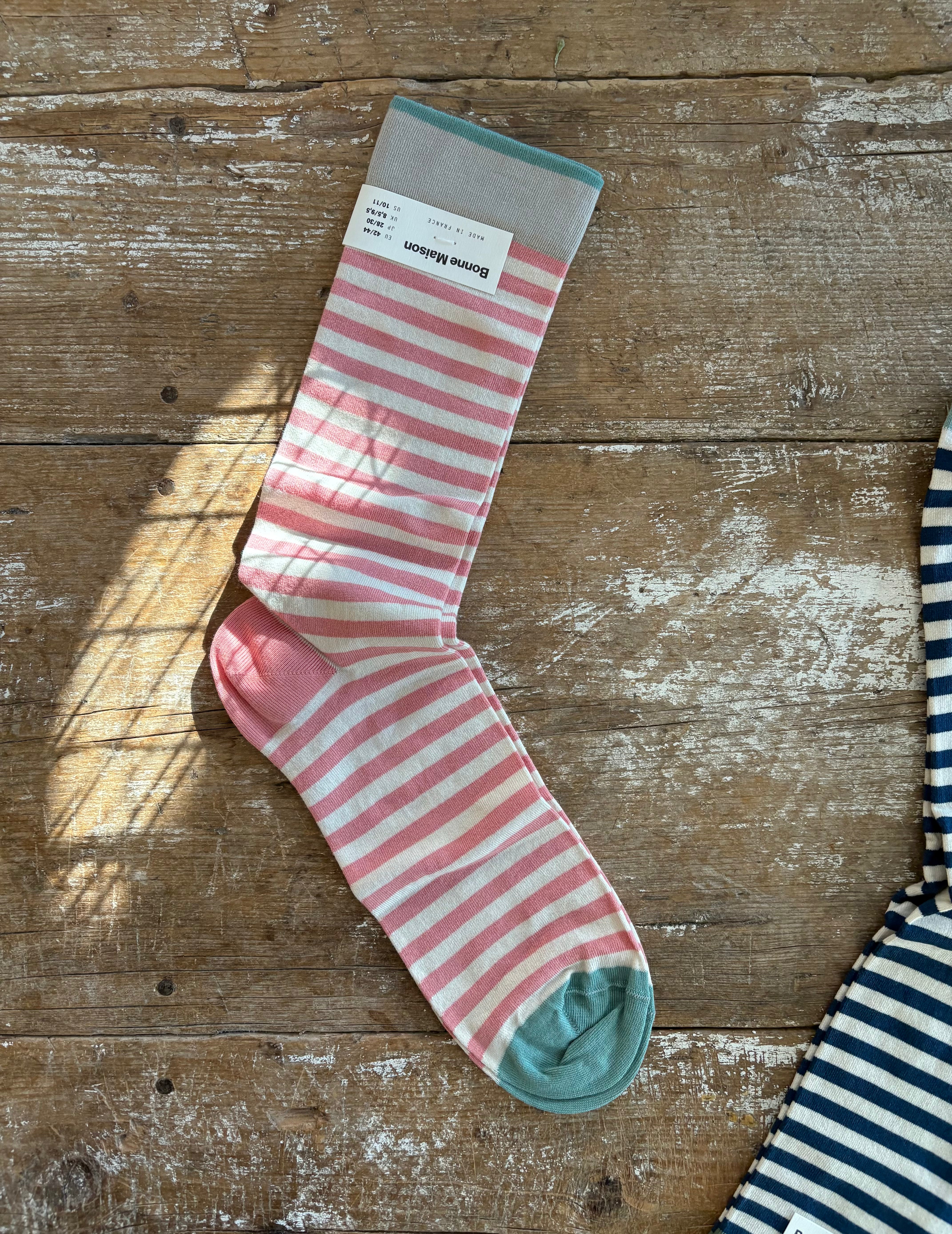 Bonne Maison Socks: Stripes: Unisex