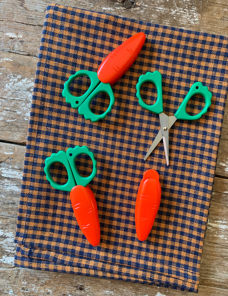 Carrot Fridge Magnet Scissors