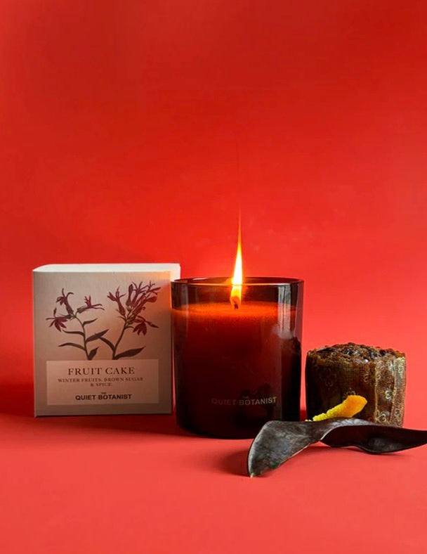Fruitcake Candle