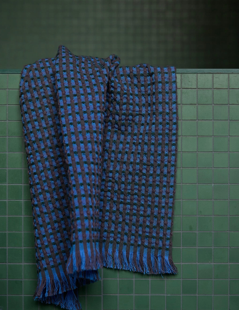 Aalto Bath Towels: Cerulean/Multi