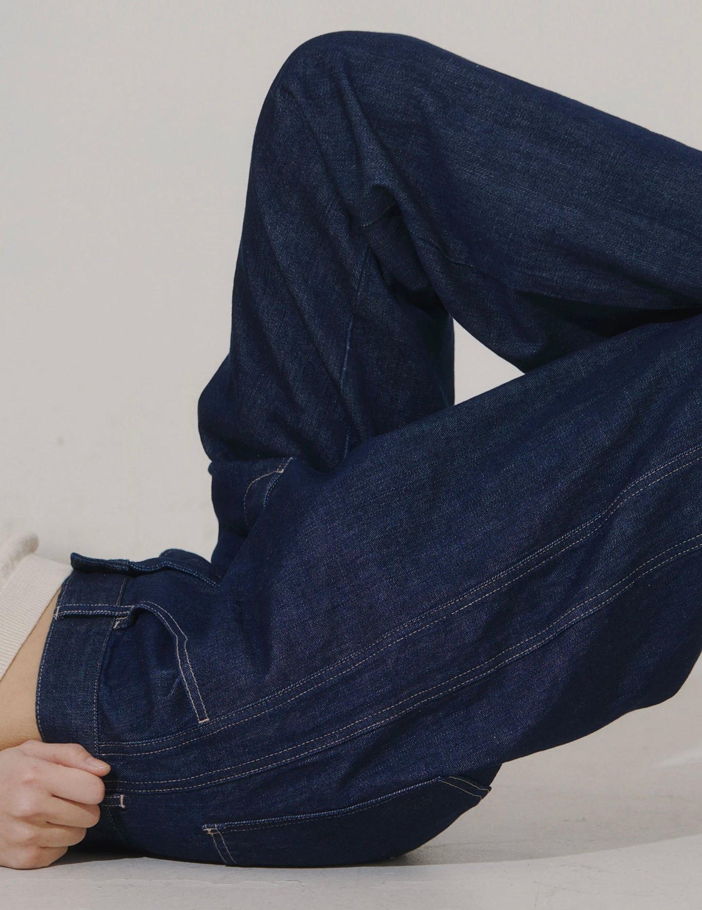 Micaela Greg: Panel Jean: Dark Indigo