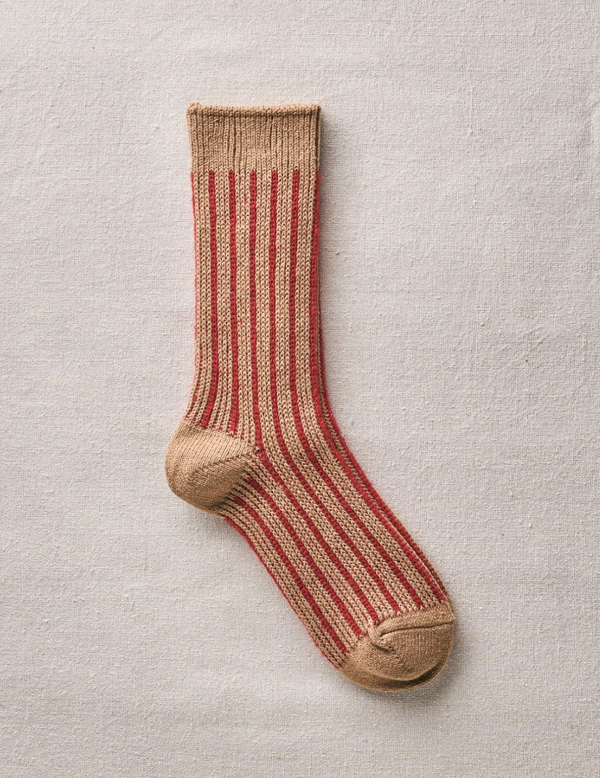 Cotton/Mohair Stripe Socks