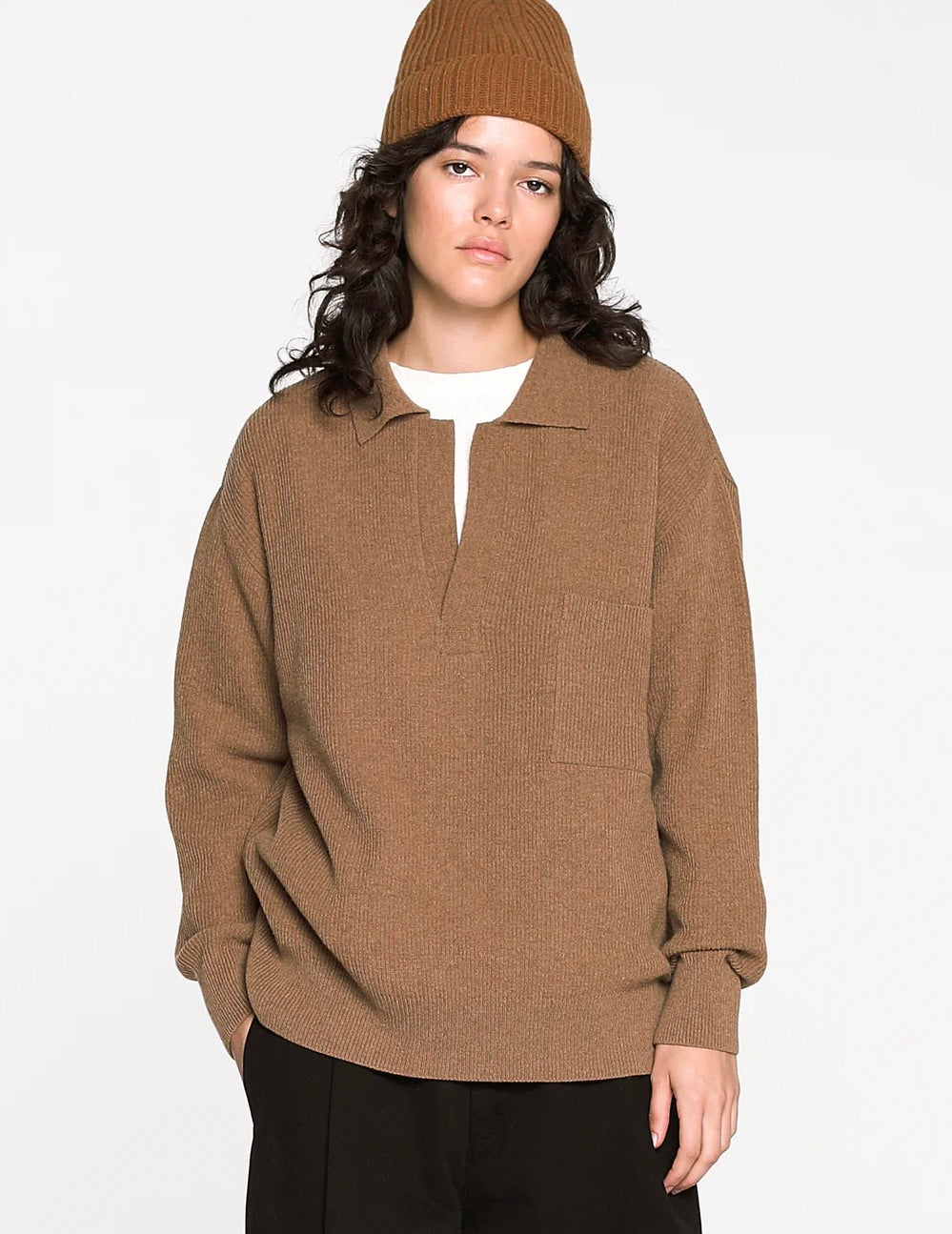 Girls of Dust: Rugby Sweater: Camel