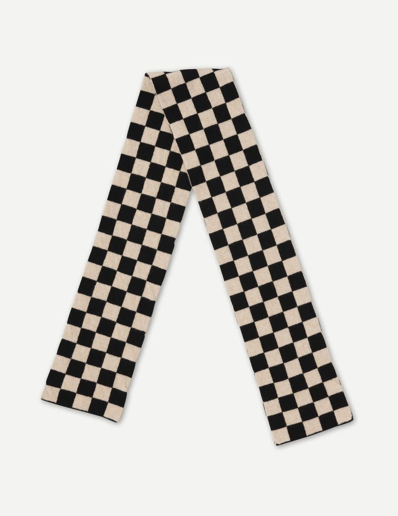 Jo Gordon Small Checkered Scarf: Assorted