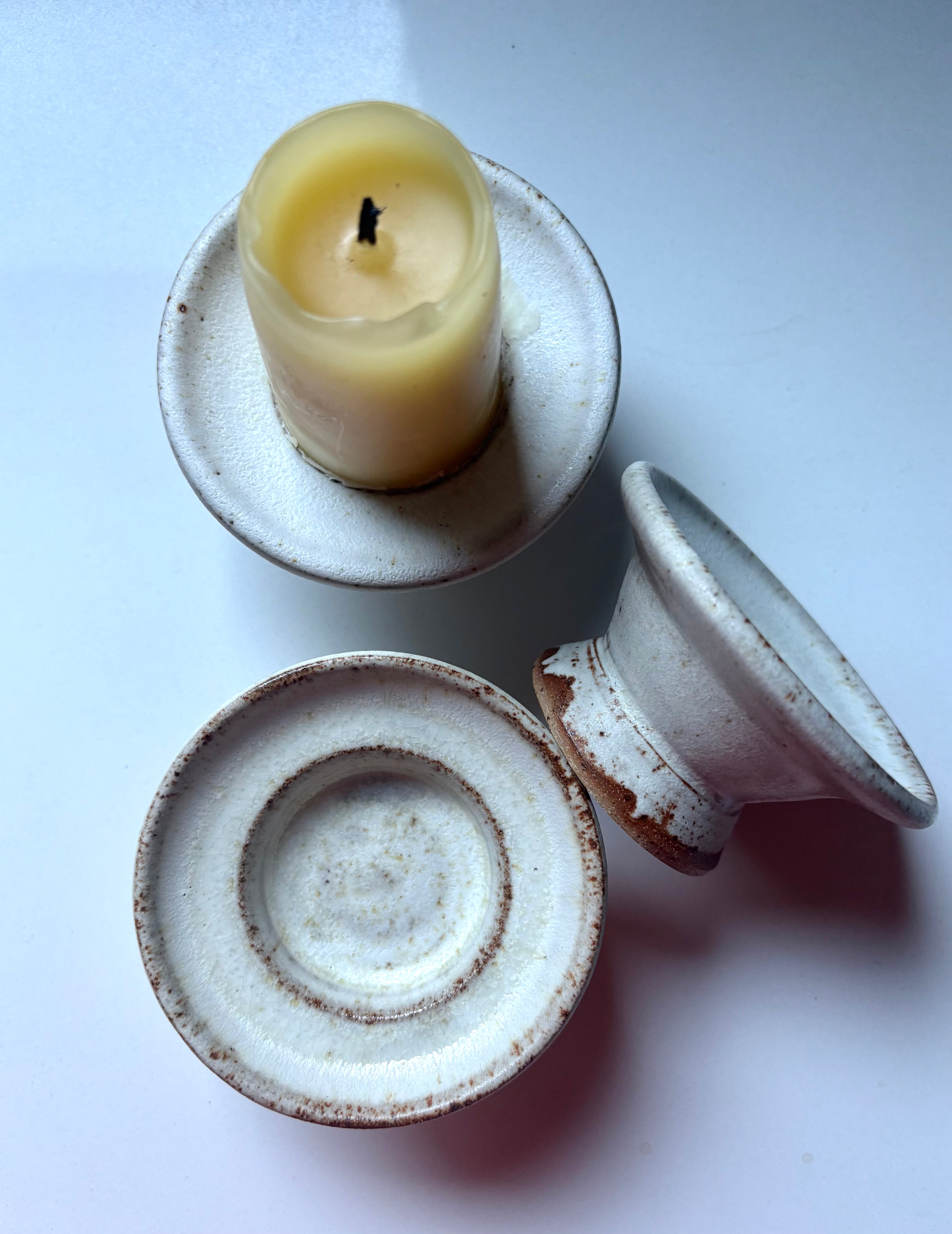 Pod x Pip Hartle Stoneware Candle Holder
