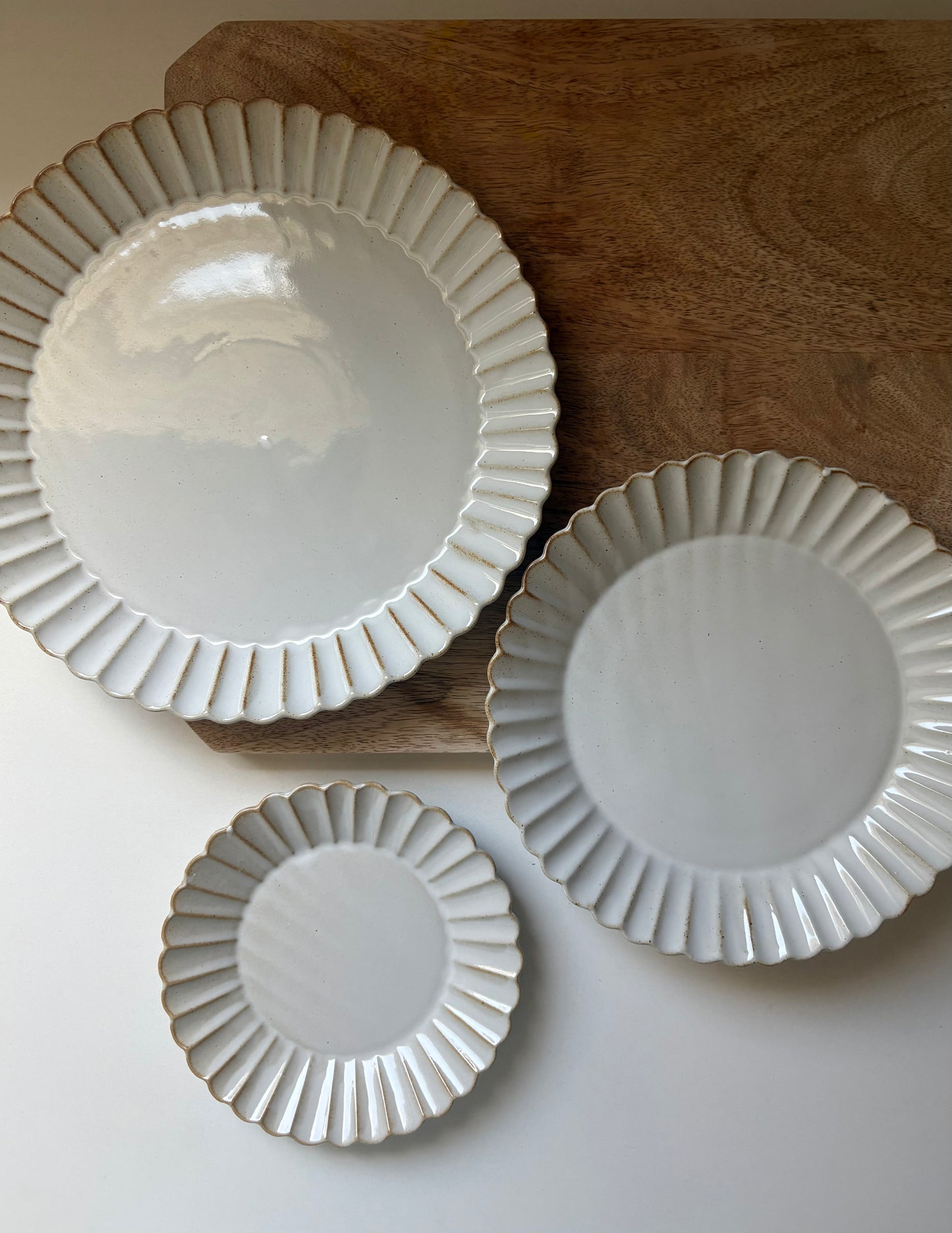Fluted Plates