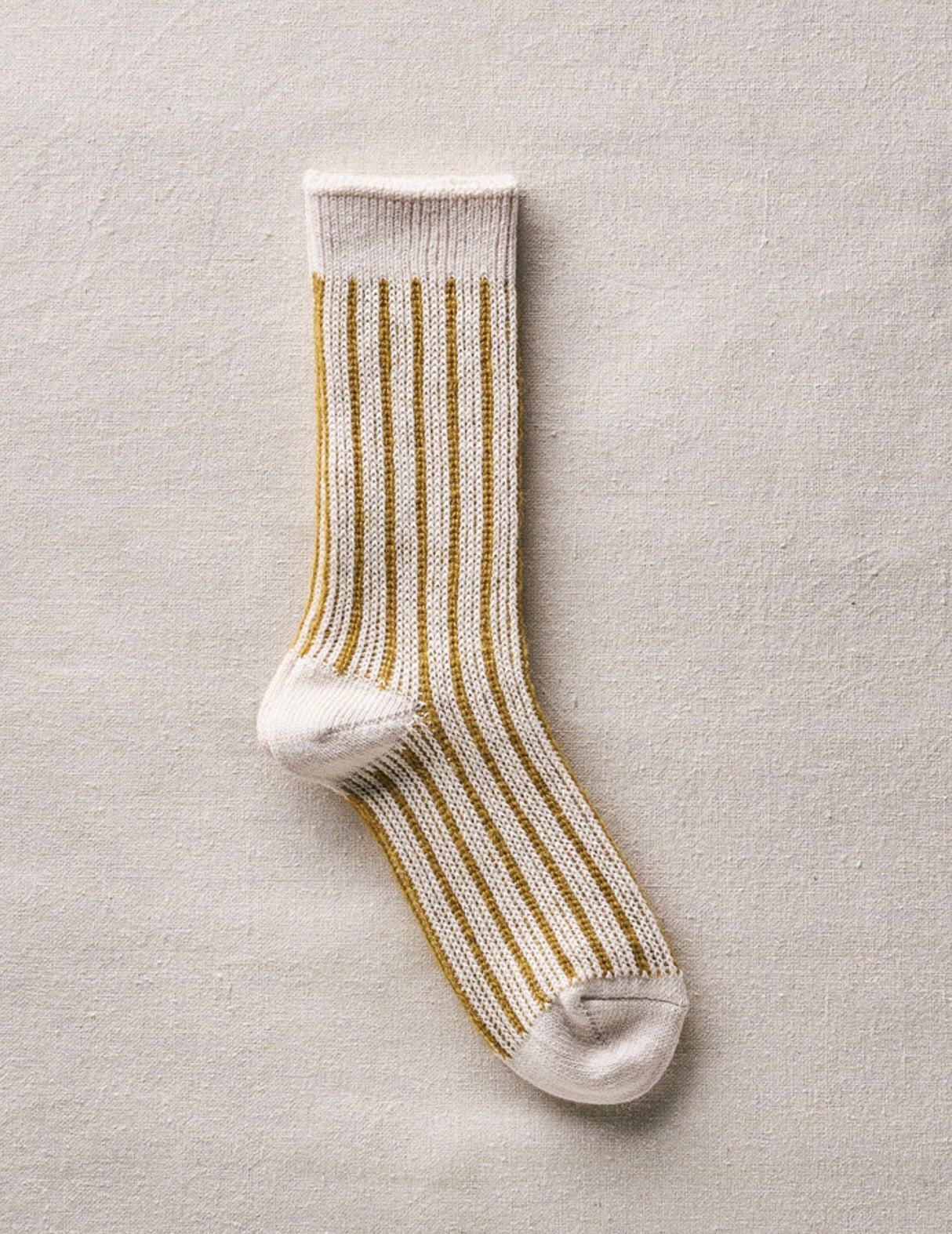 Cotton/Mohair Stripe Socks