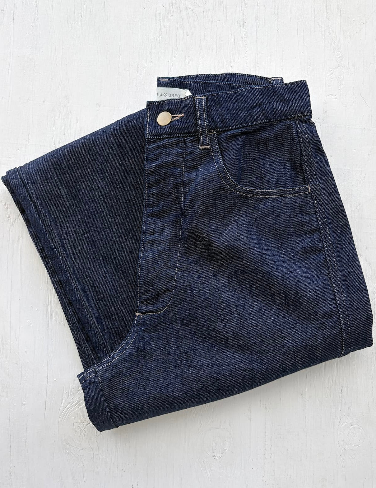 Micaela Greg: Panel Jean: Dark Indigo