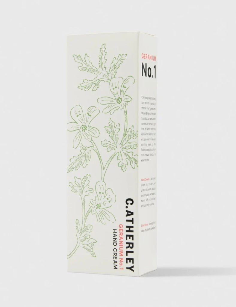 C.Atherley Geranium No. 1 : Hand Cream: 75ml