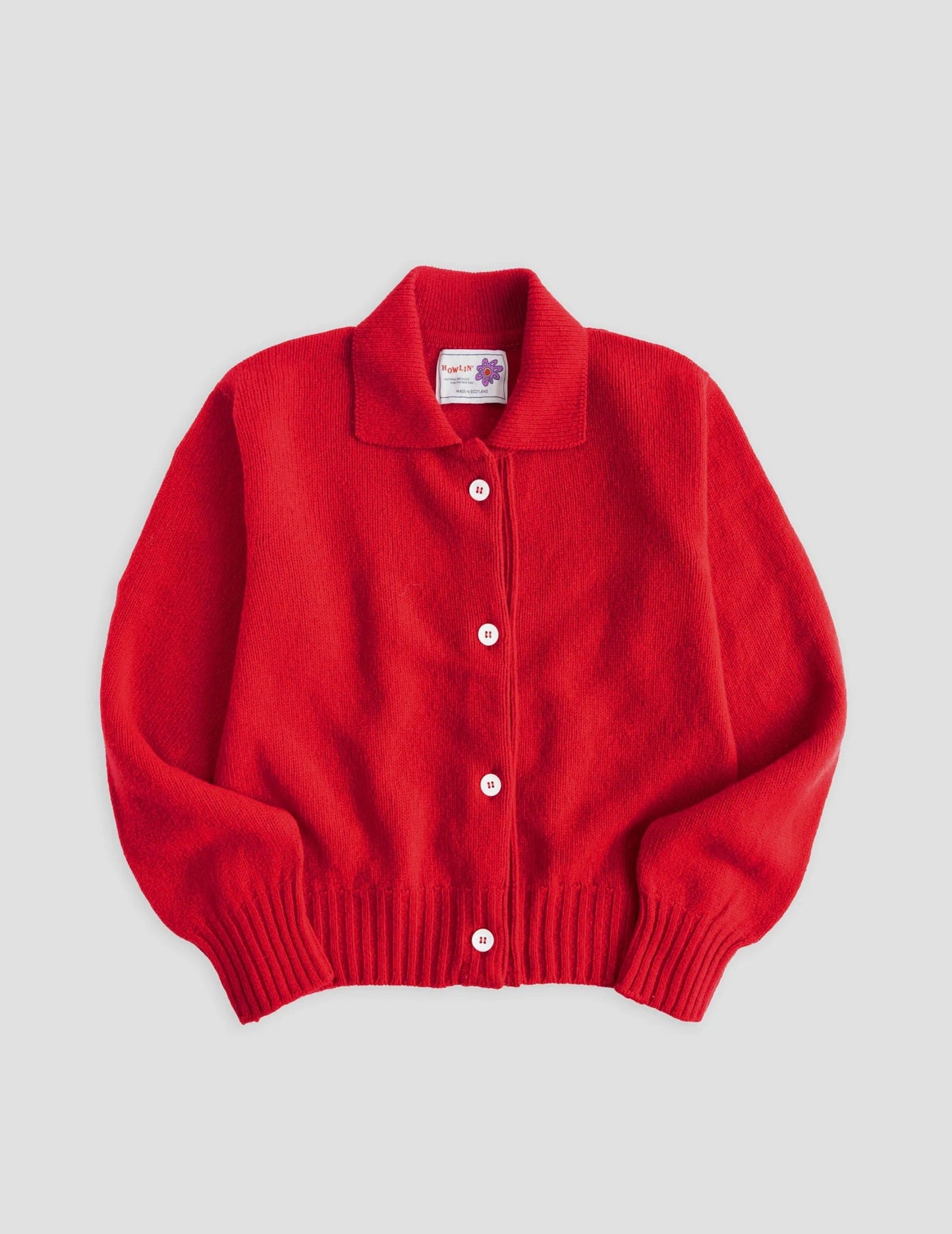 Melodies of Love Cardigan: Red Fire