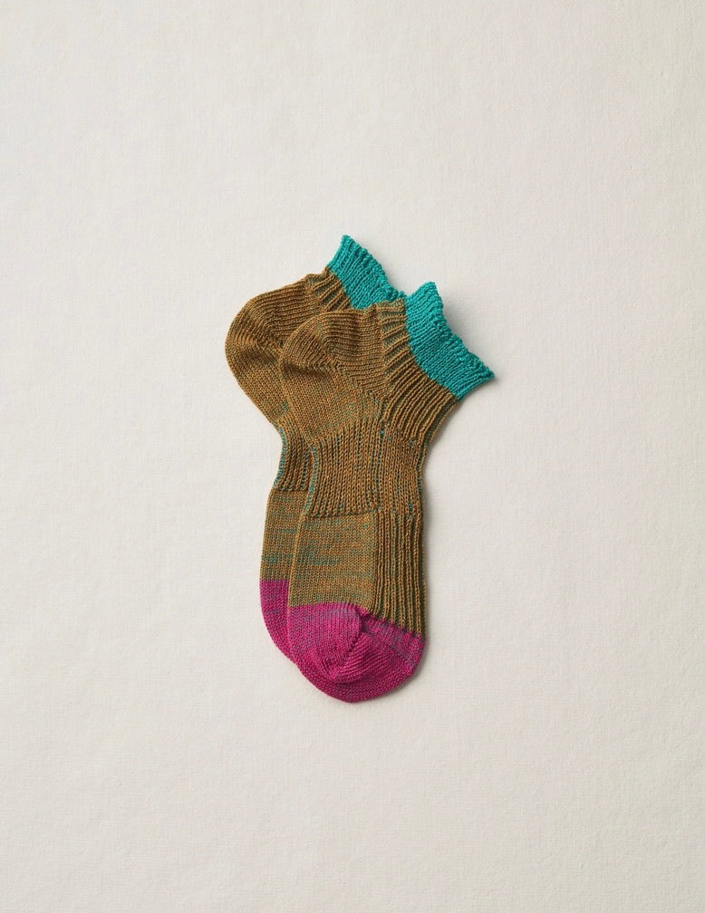 Linen Ankle Socks