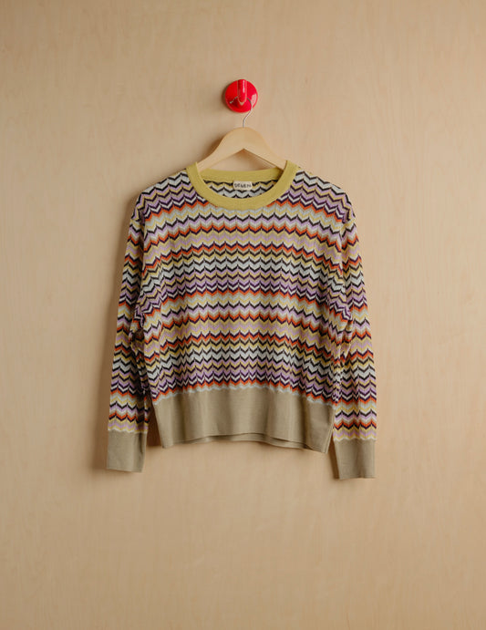 DEGEN: Mizzoni Sweater: Morning