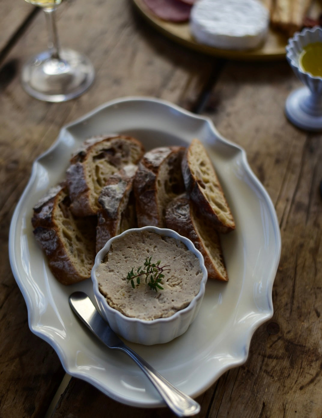 Cour de Ferme Oval Plate