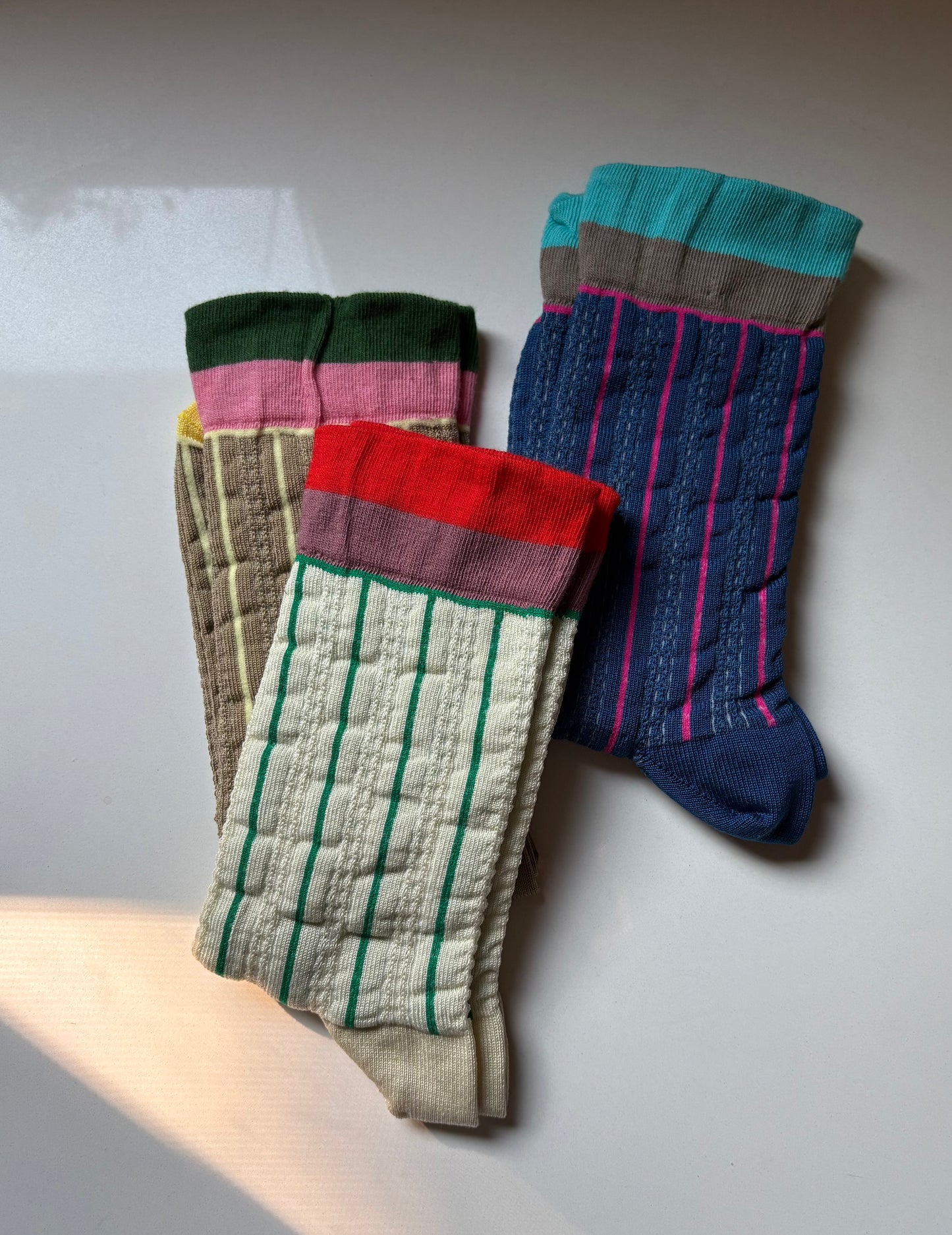 Exquisite J Socks: Stripes