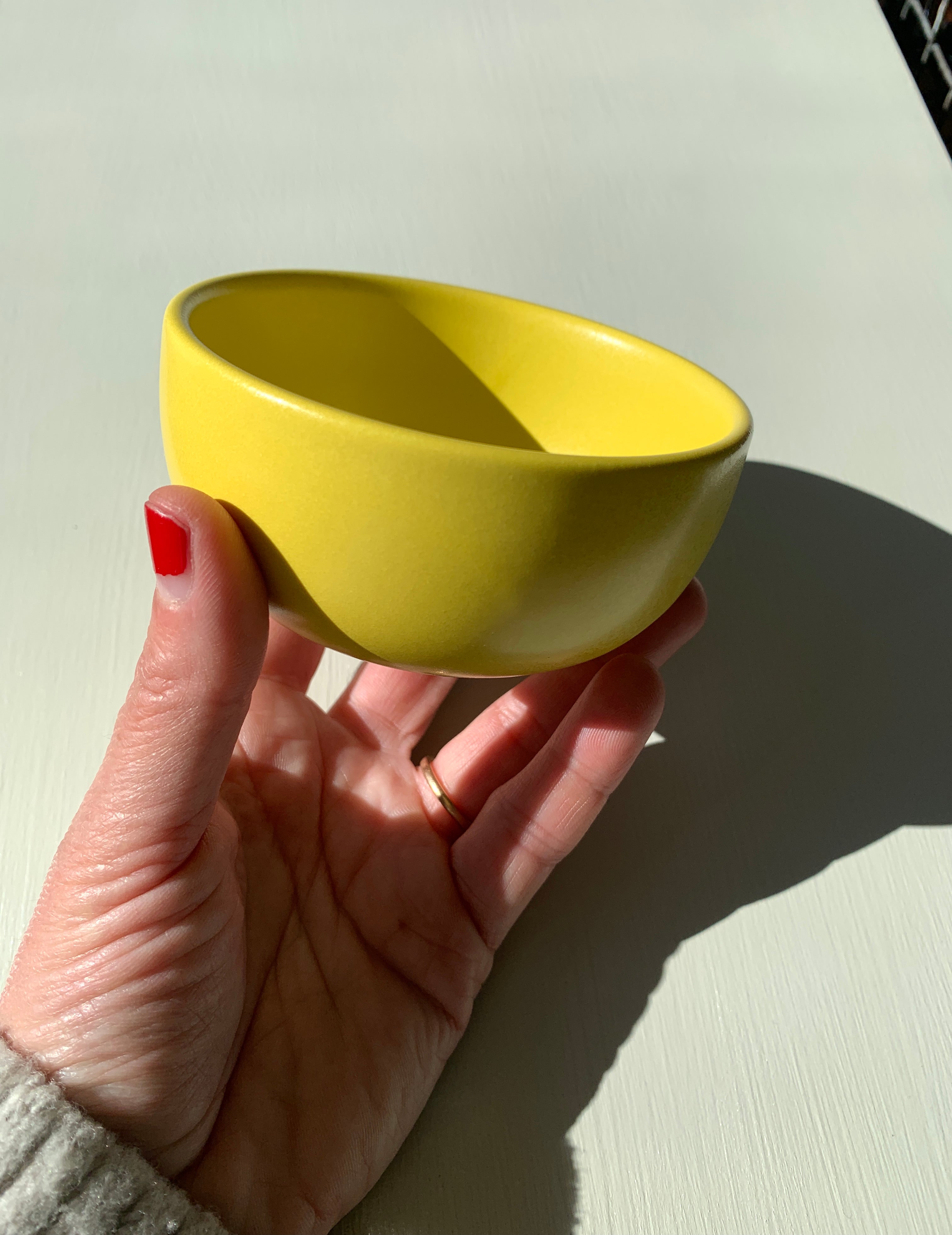 Tiny Yellow Bowl
